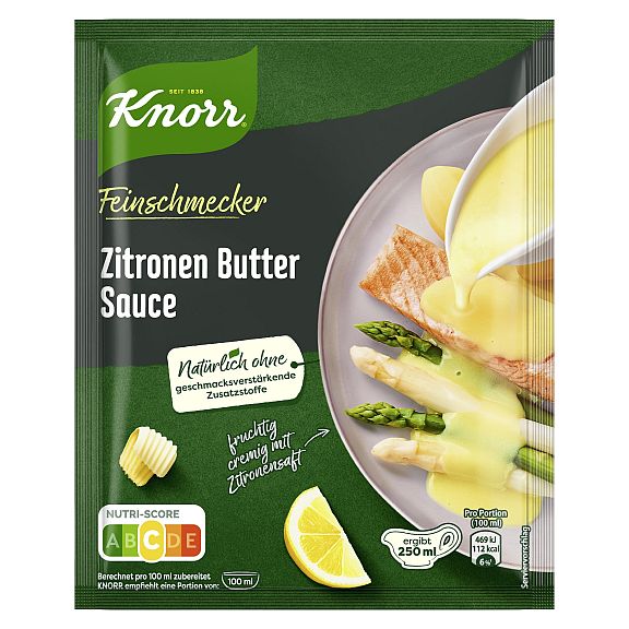 KNORR FEINSCHMECKER ZITRONEN BUTTER SAUCE FUER 250ML