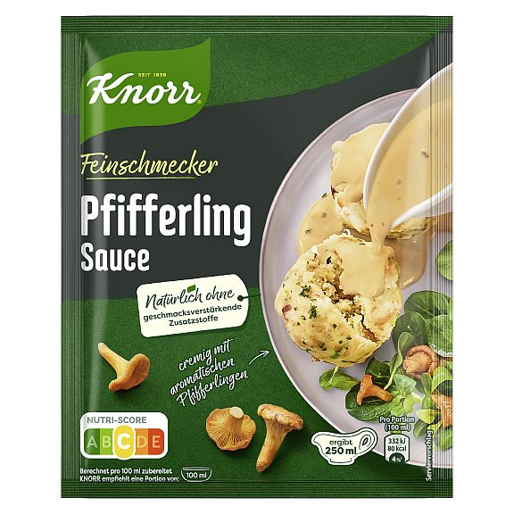 KNORR FEINSCHMECKER PFIFFERLINGSAUCE FUER 250ML