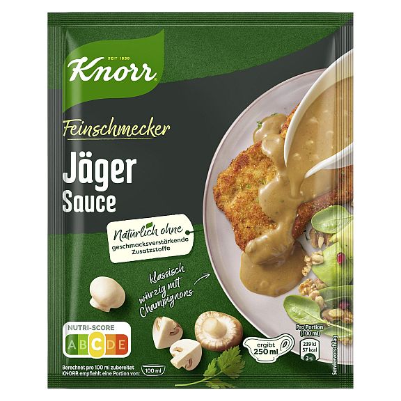 KNORR FEINSCHMECKER JAEGERSAUCE FUER 250 ML